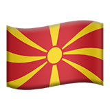 flagga: Makedonien (flaggor - Land-Flag)