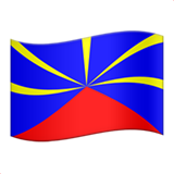 drapeau : La Réunion (Drapeaux - Drapeau du pays)