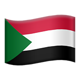 flagga: Sudan (flaggor - Land-Flag)