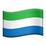 bandiera: Sierra Leone (bandiere - Country-Flag)