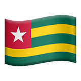 vlag: Togo (vlaggen - Land vlag)