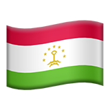 cờ: Tajikistan (Cá»? - LÃ¡ cá»? Tá»• quá»‘c)