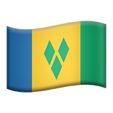 bandeira: São Vicente e Granadinas (Bandeiras - Bandeira do paÃ­s)