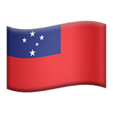 drapeau : Samoa (Drapeaux - Drapeau du pays)