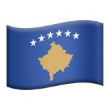 drapeau : Kosovo (Drapeaux - Drapeau du pays)