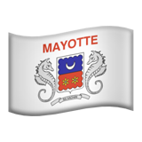 Flagge: Mayotte (Flaggen - LÃ¤nderflagge)