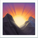Sunrise Over Mountains (Travel & Places - Place-Other)