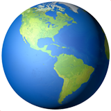 Globe Showing Americas (Travel & Places - Place-Map)
