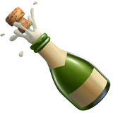 Bottle With Popping Cork (Food & Drink - Drink)