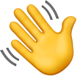 Waving Hand (Smileys & People - Body)