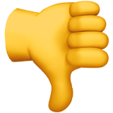 Thumbs Down (Smileys & People - Body)