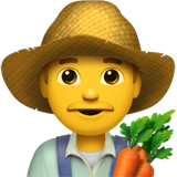 Man Farmer (Smileys & People - Person-Role)