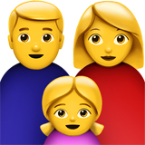 Family: Man, Woman, Girl (Smileys & People - Family)