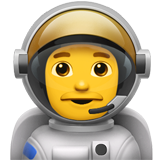 astronauta uomo (Faccine e persone - Person-Role)