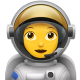 Woman Astronaut (Smileys & People - Person-Role)