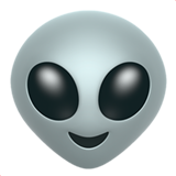 alienígena (Smileys & Pessoas - Cara-fantasia)