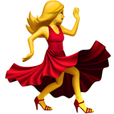 Woman Dancing (Smileys & People - Person-Activity)