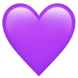 Purple Heart (Smileys & People - Emotion)