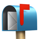 Open Mailbox With Raised Flag (Objects - Mail)