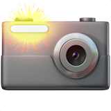 fotocamera con flash (Oggetti - Luce e video)