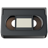 kaseta wideo (Obiekty - ÅšwiatÅ‚o i wideo)