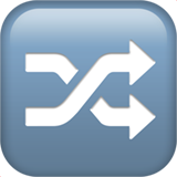 Shuffle Tracks Button (Symbols - Av-Symbol)