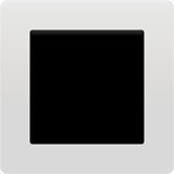 White Square Button (Symbols - Geometric)