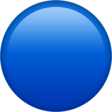 bulatan biru (Simbol - Geometri)