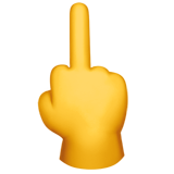 Mittelfinger (Smileys & Menschen - Karosserie)