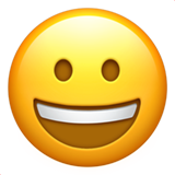 grinsendes Gesicht (Smileys & Menschen - Gesichtspositiv)