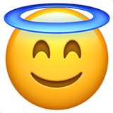 Smiling Face With Halo (Smileys & People - Face-Role)