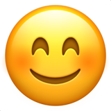 lachend gezicht met lachende ogen (Smileys en mensen - Face-Positive)