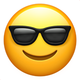een miljard Roux biografie 😎 lachend gezicht met zonnebril - Emoji Betekenis
