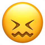 onthutst gezicht (Smileys en mensen - Face-Negative)