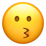 küssendes Gesicht (Smileys & Menschen - Gesichtspositiv)