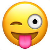 Winking Face With Tongue (Smileys & People - Face-Neutral)