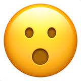 Face With Open Mouth (Smileys & People - Face-Neutral)