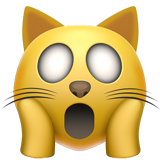 Weary Cat Face (Smileys & People - Cat-Face)
