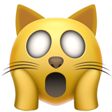 tête de chat fatigué (Smileys & Personnes - TÃªte de chat)