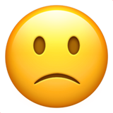 Slightly Frowning Face (Smileys & People - Face-Negative)