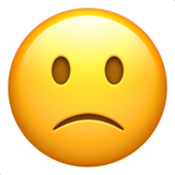 mặt hơi cau mày (Smileys & Con ngÆ°á»?i - Face-Negative)