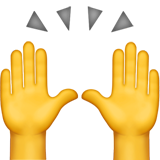 Raising Hands (Smileys & People - Body)