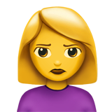 Person Pouting (Smileys & People - Person-Gesture)