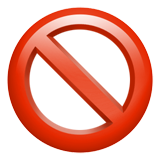 Prohibited (Symbols - Warning)