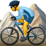 Person Mountain Biking (Smileys & People - Person-Sport)