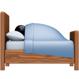 persoon in bed (Smileys en mensen - Persoon-Activity)