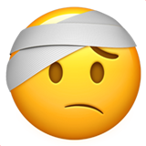 Face With Head-Bandage (Smileys & People - Face-Sick)