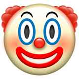 Clown-Gesicht (Smileys & Menschen - Gesichts-Fantasie)