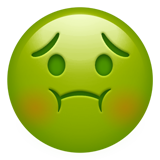 misselijk gezicht (Smileys en mensen - Face-Sick)