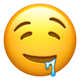 nyáladzó fej (Smileys & People - Face-semleges)